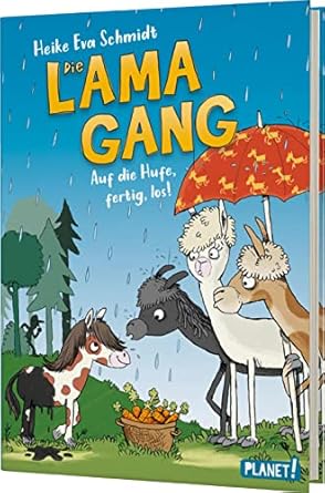 Die Lama-Gang. Mit Herz & Spucke 4: Auf die Hufe, fertig los!: Lustige Detektivgeschichte ab 8 (4)